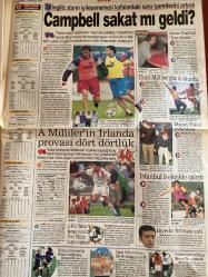 SABAH GAZETESİ DOĞUM GÜNÜ HEDİYESİ - 19 AĞUSTOS 1998 - TAM TAKIM 36 SAYFADIR -Alaattin Çakıcı-Hillary Clinton-Demirel-Ruhat Mengi-Cengiz Mengü-Selahattin Duman-Ali Şen-John Toshack-Süleyman Seba-Adnan Aybaba-Mehmet Ağar-Süleyman Demirel-Recep Şeker-Terim-Hagi-Bülent Uygun-Yasin Ezgü-Högh-Nuri İstebas-Adnan Polat-Ümit Davutoglu-Murat Yakın-Oktay-Biyediç-Mel Gibson-Danny Glover-Joe Pesci-Rene Russo-Chris Rock-Jet Li-Dev Barrymore-Florence Quentin-Azize Kabouche-Gary Oldman-Bruce Willis-Milla Jovovich-Kevin J. Connor-Wes Studi-Jennifer Aniston-Paul Rudd-Sibel Can-Mustafa Sandal  Ya konuşursa-Bildikleri Türkiye’yi yerinden sallar-Pasaport sahte damga gerçek-İtirafı Hillary hazırladı-Clinton’ın yalanı-Demirel düğüne neden gitmedi-Göndermeyin beni asarlar-Sırtımızdan kumar oynamayın-Toshack yönetimi uyardı-Süper Hayal Ligi-Spor dünyası Ağar’ın düğününde buluştu-Oğlumu kimseye vermem-Hagi’yle bir yıl daha-Fener, 75. yıl anısına AF ediliyor-Süren’den büyük övgü-Tolunay Kocaelispor’a karşı bir