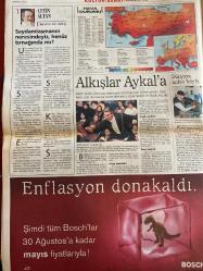 SABAH GAZETESİ DOĞUM GÜNÜ HEDİYESİ - 19 AĞUSTOS 1998 - TAM TAKIM 36 SAYFADIR -Alaattin Çakıcı-Hillary Clinton-Demirel-Ruhat Mengi-Cengiz Mengü-Selahattin Duman-Ali Şen-John Toshack-Süleyman Seba-Adnan Aybaba-Mehmet Ağar-Süleyman Demirel-Recep Şeker-Terim-Hagi-Bülent Uygun-Yasin Ezgü-Högh-Nuri İstebas-Adnan Polat-Ümit Davutoglu-Murat Yakın-Oktay-Biyediç-Mel Gibson-Danny Glover-Joe Pesci-Rene Russo-Chris Rock-Jet Li-Dev Barrymore-Florence Quentin-Azize Kabouche-Gary Oldman-Bruce Willis-Milla Jovovich-Kevin J. Connor-Wes Studi-Jennifer Aniston-Paul Rudd-Sibel Can-Mustafa Sandal  Ya konuşursa-Bildikleri Türkiye’yi yerinden sallar-Pasaport sahte damga gerçek-İtirafı Hillary hazırladı-Clinton’ın yalanı-Demirel düğüne neden gitmedi-Göndermeyin beni asarlar-Sırtımızdan kumar oynamayın-Toshack yönetimi uyardı-Süper Hayal Ligi-Spor dünyası Ağar’ın düğününde buluştu-Oğlumu kimseye vermem-Hagi’yle bir yıl daha-Fener, 75. yıl anısına AF ediliyor-Süren’den büyük övgü-Tolunay Kocaelispor’a karşı bir
