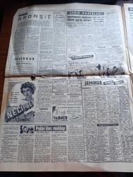 Hürriyet Gazetesi - 29 Ocak 1958 - İngiliz askerleri Kıbrıs'ta Türklerin üstüne ateş açtı şehitlerimiz Dün 8'e yükseldi - bir İngiliz askeri otomobili ile halkın arasına dalarak iki kişi şehit etmesi üzerine halk galeyana geldi fotoğraf - adadan gece gelen Osman Örek Türklerin öldürülüşünü anlatıyor - Adnan Menderes taziyette bulundu - Patrik Athenagoras'ın hususi fotoğrafçısı Dün hudut dışı edildi - Dulles ve Selwyn Lloyd Adnan Menderes ile görüştüler - Kıbrıs'ta 48 saat devam eden kanlı çarpışmalardan sonra birçok Türk Tevkif edilmiştir fotoğraf - günün yazısı bronşit - bugünkü Fenerbahçe Beyoğluspor ve yarınki Vefa Adalet maçları tehir edildi - Turgut Reis yazan Feridun Fazıl Tülbentçi yazı dizisi - sulukule eğlenceleri Beyazıt Beyaz Saray lokantasında - aşk ve macera romanı esrarlı kadın çizen Faruk Geç - Fransız sinemasının sevimli genç ümidi Helene Pratello fotoğraf - aşk ve macera romanı özlediğim yazan Bedia Altınay yazı dizisi -  Sadri Alışık - Leyla Sayar - Kenan Pars