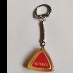 ESKİLERDEN AKBANK AKRİLİK ANAHTARLIK