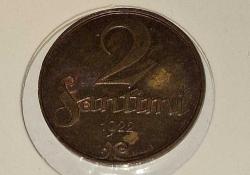 1922 LETONYA 2 SANTİM