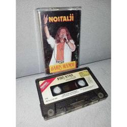 Kaset Barış Manço nostalji albümü. Orijinal 1990 dönem Kağıt Baskı koleksiyonluk