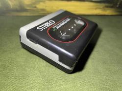 popart 1980 ler stereo walkman - kulaklığı ile birlikte çalışır durumda - siyah renk