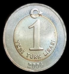 2006 1 Yeni Türk lirası Çil