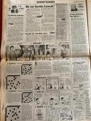 SABAH GAZETESİ DOĞUM GÜNÜ HEDİYESİ - 10 ARALIK 1998 - TAM TAKIM 34 SAYFADIR -Sibel Can-Süleyman Demirel-Nur Serter-Ecevit-Çiller-Yavuz Donat-Selahattin Duman-Minik Nida-Erman Toroğlu-Gökmen Özdenak-Buşan Gençer-Mehmet Özdil-Levent Tüzemen-Coşkun Özarı-Hıncal Uluç-Bedri Baykam-Löw-Mustafa Sandal-Sibel Can-Kenan Doğulu-Rafet El Roman  Rapor çok mangır yok-Aldırma Cimbom-Sibel Can’a Baba morali-Müzeyyen Senar da istemedi-Ecevit’ten sürpriz-Türkiye ağladı-Üzülme Aslanım-Son gülen Juve-Löw takviyeyi erteledi-Trabzon’da panik yok-Musti’den Onca’ya-Afife’de buluştular-Çıldırtan oyuncak-75. isim Sibel Can mıydı-Can Ataklı-Ahmet Vardar-Nizamettin Veziroğlu-Abdullah Turhan-Patrick McDonnell-Mort Walker-Dick Browne-Tom Armstrong  Ne var bunda kızacak?-Kendimize bakalım-Küçük bir rekabet anısı-Fındık üreticileri kan ağlıyor