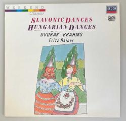 Brahms Dvorak Fritz Reiner Hungarian Dances Slavonic Dances Lp Plak (Orijnal 1987 Dönem Alman Baskı)