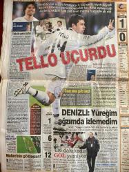 SABAH GAZETESİ DOĞUM GÜNÜ HEDİYESİ - 2 ŞUBAT 2009 - TAM TAKIM 34 SAYFADIR -Deniz Baykal-Recep Tayyip Erdoğan-Bahçeli-Nazmi A.-Sengül A.-Rıdvan Tezel-Mehmet Barlas-Ahmet Çakar-İskender Günen-Roberto Carlos-Gürcan Bilgiç-Deniz Derinsu-Alex-Aragones-Ali Gültiken-Tello-Fatih Doğan-Mustafa Denizli-Aydın Yılmaz-Milan Baros-Polat-Turgay Uygun-Skibbe-Torres-Beckham-Messi-Cenk İşler-Sezer  Baykal da destek çıktı-Ölüm tuzağını tetikçi bozdu-Pervane dondu düştü-Saracoğlu’nda istifa sesleri-Fener tekliyor-Tello uçurdu-Denizli: Yüreğim ağzımda izlemedim-Pembe Panter yaralı-Polat’ın kırmızı öfkesi-Uygun: Tur bizim olacak-Hafiye Skibbe Bordeaux’da-Manisa zorlanmadan