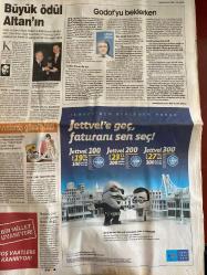 SABAH GAZETESİ DOĞUM GÜNÜ HEDİYESİ - 2 ŞUBAT 2009 - TAM TAKIM 34 SAYFADIR -Deniz Baykal-Recep Tayyip Erdoğan-Bahçeli-Nazmi A.-Sengül A.-Rıdvan Tezel-Mehmet Barlas-Ahmet Çakar-İskender Günen-Roberto Carlos-Gürcan Bilgiç-Deniz Derinsu-Alex-Aragones-Ali Gültiken-Tello-Fatih Doğan-Mustafa Denizli-Aydın Yılmaz-Milan Baros-Polat-Turgay Uygun-Skibbe-Torres-Beckham-Messi-Cenk İşler-Sezer  Baykal da destek çıktı-Ölüm tuzağını tetikçi bozdu-Pervane dondu düştü-Saracoğlu’nda istifa sesleri-Fener tekliyor-Tello uçurdu-Denizli: Yüreğim ağzımda izlemedim-Pembe Panter yaralı-Polat’ın kırmızı öfkesi-Uygun: Tur bizim olacak-Hafiye Skibbe Bordeaux’da-Manisa zorlanmadan