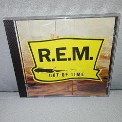 Cd Rem out of time albümü. Orijinal 1991 Amerikan baskı. Disk 10 üzerinden 9,5 iyi durumda koleksiyonluk