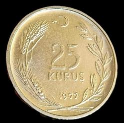 1977 25 Kuruş Çil