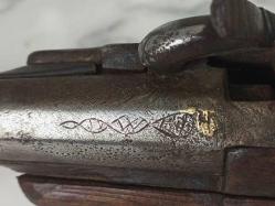 Antika Nadir Osmanlı Saray Eşrafına Ait Pİştov Tabanca