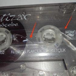 Kaset İntizar göçebe albümü. Orijinal.