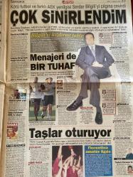 HÜRRİYET GAZETESİ DOĞUM GÜNÜ HEDİYESİ - 2 AĞUSTOS 2002 - TAM TAKIM 36 SAYFADIR -Hakan Uzan-Cem Uzan-Kemal Derviş-Samet Korkmaz-Serra Sipahioğlu-Melih Sipahioğlu-Nilgün Delikan-Selda Gocay-Sema Kızıl-Ertuğrul Özkök-Oktay Ekşi-Yalçın Granit-Esat Yılmaer-Ayhan Güner-Fatih Terim-Murat Temelöz-Ergün-Batista-Serdar Bilgili-Mircea Lucescu-Ahmet Necdet Sezer-Çolakoğlu-Mustafa Taşar-Ata Nirun  Uzanlar’ı yakan belgeler-İşte Derviş’in sürpriz cevabı-Türkler başardı kapıları açalım-Hayatımda yemediğim kadar küfür yedim-Üç kız kardeşe 60 trilyon şoku-Almanya’da zirvede-Şevket Altuğ Kanal D’de-Pota Işıl Işıl-Biz takım için varız-Delik deşik olursunuz-Özendiren coşku-Çok sinirlendim-Menajeri de bir tuhaf-Taşlar oturuyor-Anne babamız bize 60 trilyon vermedi-Turiste kötü hizmet eden tazminat ödemek zorunda  Karikatür: Hakkari Şırnak barajı aşmasa da HADEP kazanır-Latif Demirci