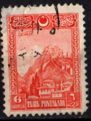 1926 Londra Baskısı Posta Pulu 6 Kuruş (tp0364)