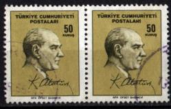 1965 ATATÜRK Posta Pulu 50 Kuruş (tp0370)