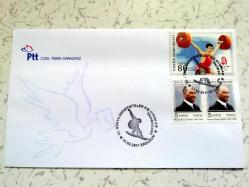 2011    25. Dünya Üniversiteler Kış Oyunları Snowboard 03.02.2011 ERZURUM  özel tarih damgalı zarf