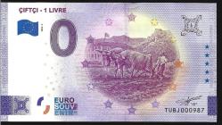 ** AVRUPA  BİRLİĞİ ( ÇİFTÇİ - 1  LIVRE - 0  EURO  ) 2022 * HATIRA - ÇİL