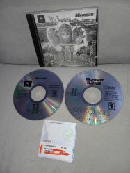 Pc oyun Age of empires 2 The age of Kings. Dönemin iyi kalite baskılı kopya oyunu. 2 disk. Diskler 10 üzerinden 8.5 Çalışıp çalışmadığı DENENMEDİ. Koleksiyonluk.