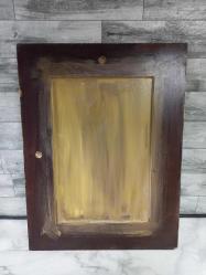 Antika Avrupa Ahşap Üzerine Muazzam Boyama Tablo