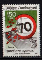 1987 Posta Pulu 150 Lira (tp0376)