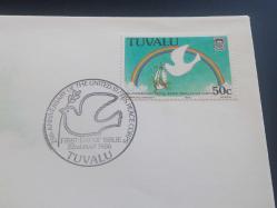 1986 TUVALU; USA BARIŞ GÜCÜ 25. YIL