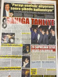 SABAH GAZETESİ DOĞUM GÜNÜ HEDİYESİ - 13 ARALIK 2011 - TAM TAKIM 42 SAYFADIR -Erol Köse-Ahmet Ateş-Serdal Adalı-Tayfur Havutçu-İbrahim Akın-İskender Alın-Ümit Karan-Korcan Çelikay-Abdurrahman Yakut-Aziz Yıldırım-Sezgin Öztürk-Gökçek Vederson-Murat Özaydınlı-Gül (Abdullah Gül)-Semih Şentürk-Cristian-Baroni-Emre Belözoğlu-Aykut Kocaman-Gürcan Bilgiç-Vederson-Metin Tekin-Ömer Üründül-Ertuğrul Sağlam-Stoch-Gökhan Gönül-Ozan Şan-Mustafa Pektemek-Carvalhal-Fatih Terim-Hamit Altıntop-Okan Adan-Alper Potuk-Guti-Reyes-Buffon  Erol Köse’ye dayak-Şikede ilk tahliyeler-Türkiye’den büyük yok-Karlova’da PKK’ya şafak baskını-Oyunla gelen facia-Şikede ilk tahliyeyi duyan Metri’se koştu-Parayı usulsüz alıyorum sonra şikede kullanılıyor-8 sanığa tahliye-28 şüphelinin seyir yasağı kaldırıldı-Yattıkları süre yeterli görüldü-Gözyaşı coşku ve izdiham-Gül’den şartsız onay sinyali-Deplasman yasağı kalktı-Saha dışına taşan kavga-Bekleyin birkaç gün sonra konuşacağım-Emre kalıyor Toto dönüyor-Stoch 11’de çıkınca