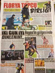 SABAH GAZETESİ DOĞUM GÜNÜ HEDİYESİ - 13 ARALIK 2011 - TAM TAKIM 42 SAYFADIR -Erol Köse-Ahmet Ateş-Serdal Adalı-Tayfur Havutçu-İbrahim Akın-İskender Alın-Ümit Karan-Korcan Çelikay-Abdurrahman Yakut-Aziz Yıldırım-Sezgin Öztürk-Gökçek Vederson-Murat Özaydınlı-Gül (Abdullah Gül)-Semih Şentürk-Cristian-Baroni-Emre Belözoğlu-Aykut Kocaman-Gürcan Bilgiç-Vederson-Metin Tekin-Ömer Üründül-Ertuğrul Sağlam-Stoch-Gökhan Gönül-Ozan Şan-Mustafa Pektemek-Carvalhal-Fatih Terim-Hamit Altıntop-Okan Adan-Alper Potuk-Guti-Reyes-Buffon  Erol Köse’ye dayak-Şikede ilk tahliyeler-Türkiye’den büyük yok-Karlova’da PKK’ya şafak baskını-Oyunla gelen facia-Şikede ilk tahliyeyi duyan Metri’se koştu-Parayı usulsüz alıyorum sonra şikede kullanılıyor-8 sanığa tahliye-28 şüphelinin seyir yasağı kaldırıldı-Yattıkları süre yeterli görüldü-Gözyaşı coşku ve izdiham-Gül’den şartsız onay sinyali-Deplasman yasağı kalktı-Saha dışına taşan kavga-Bekleyin birkaç gün sonra konuşacağım-Emre kalıyor Toto dönüyor-Stoch 11’de çıkınca