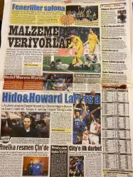 SABAH GAZETESİ DOĞUM GÜNÜ HEDİYESİ - 13 ARALIK 2011 - TAM TAKIM 42 SAYFADIR -Erol Köse-Ahmet Ateş-Serdal Adalı-Tayfur Havutçu-İbrahim Akın-İskender Alın-Ümit Karan-Korcan Çelikay-Abdurrahman Yakut-Aziz Yıldırım-Sezgin Öztürk-Gökçek Vederson-Murat Özaydınlı-Gül (Abdullah Gül)-Semih Şentürk-Cristian-Baroni-Emre Belözoğlu-Aykut Kocaman-Gürcan Bilgiç-Vederson-Metin Tekin-Ömer Üründül-Ertuğrul Sağlam-Stoch-Gökhan Gönül-Ozan Şan-Mustafa Pektemek-Carvalhal-Fatih Terim-Hamit Altıntop-Okan Adan-Alper Potuk-Guti-Reyes-Buffon  Erol Köse’ye dayak-Şikede ilk tahliyeler-Türkiye’den büyük yok-Karlova’da PKK’ya şafak baskını-Oyunla gelen facia-Şikede ilk tahliyeyi duyan Metri’se koştu-Parayı usulsüz alıyorum sonra şikede kullanılıyor-8 sanığa tahliye-28 şüphelinin seyir yasağı kaldırıldı-Yattıkları süre yeterli görüldü-Gözyaşı coşku ve izdiham-Gül’den şartsız onay sinyali-Deplasman yasağı kalktı-Saha dışına taşan kavga-Bekleyin birkaç gün sonra konuşacağım-Emre kalıyor Toto dönüyor-Stoch 11’de çıkınca