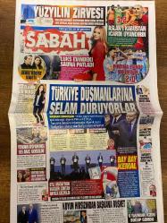 SABAH GAZETESİ DOĞUM GÜNÜ HEDİYESİ - 2 ŞUBAT 2023 - TAM TAKIM 18 SAYFADIR -Erdoğan-Kemal Kılıçdaroğlu-İsmail Saymaz-İskender Günen-Cihan Aydın-Erman Toroğlu-Ahmet Çakar-Naci Ünüvar-Trezeguet-Ömer Üründül-Levent Tüzemen-Abdülkerim Bardakcı-Okan Buruk-Umur Gürbulak-Mehmet Özcan-Bülent Timurlenk-Yusuf Demir-Kaan Ayhan-Berkay Turan-Murat Özbostan-Oğün Şahinoğlu-Moussa Djenepo-Amir Hadziahmetovic-Mesut Özil-Dani Alves-Joana Sanz  Yüzyılın zirvesi-Lüks evindeki sauna patladı-Türkiye düşmanlarına selam duruyorlar-Bay bay Kemal-Fırtına evinde yıkılmıyor-Aslan’ı kabustan Icardi uyandırdı-Burası Trabzon buradan çıkış yok-Kabus’tan rekora-Harekat başlıyor-Hedef çifte krallık-Akademisyenliğe ara vermeli mi-Sırada Djenepo var-Amir’in maliyeti 4.2 milyon