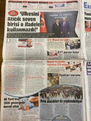 SABAH GAZETESİ DOĞUM GÜNÜ HEDİYESİ - 2 ŞUBAT 2023 - TAM TAKIM 18 SAYFADIR -Erdoğan-Kemal Kılıçdaroğlu-İsmail Saymaz-İskender Günen-Cihan Aydın-Erman Toroğlu-Ahmet Çakar-Naci Ünüvar-Trezeguet-Ömer Üründül-Levent Tüzemen-Abdülkerim Bardakcı-Okan Buruk-Umur Gürbulak-Mehmet Özcan-Bülent Timurlenk-Yusuf Demir-Kaan Ayhan-Berkay Turan-Murat Özbostan-Oğün Şahinoğlu-Moussa Djenepo-Amir Hadziahmetovic-Mesut Özil-Dani Alves-Joana Sanz  Yüzyılın zirvesi-Lüks evindeki sauna patladı-Türkiye düşmanlarına selam duruyorlar-Bay bay Kemal-Fırtına evinde yıkılmıyor-Aslan’ı kabustan Icardi uyandırdı-Burası Trabzon buradan çıkış yok-Kabus’tan rekora-Harekat başlıyor-Hedef çifte krallık-Akademisyenliğe ara vermeli mi-Sırada Djenepo var-Amir’in maliyeti 4.2 milyon