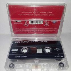 Kaset Işın Karaca Anadilim Aşk albümü. Orijinal koleksiyonluk