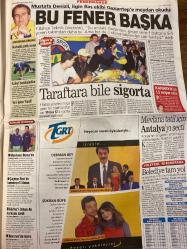 SABAH GAZETESİ DOĞUM GÜNÜ HEDİYESİ - 8 KASIM 2001 - TAM TAKIM 40 SAYFADIR -Gore-Bush-Yıldırım-Dinç Bilgin-Garipoğlu-Sümerbank-Hıncal Uluç-Hagi-Jardel-Lucescu-Mesut Yılmaz-Osim-Urs Meier-Scala-Bulak-Mustafa Denizli-Revivo-Lazeti-Orhan Ak-Kerem Alsırt-Hülya Koçyiğit-Cihan Ünal-Metin Akpınar-Kerem Alışık-Nurseli İdiz-Basak Köklükaya-Nilüfer Aydan-Fikret Hakan-İpek Tenolcay-Janiss-Yusuf Kenan-Derman Bey-Şükran Büfe-Sanem Çelik Nefes nefese-Dinç Bilgin’e büyük destek-Garipoğlu itiraf etti: Evet aldım-Yine tarih yazdı-Kâbustan rüyaya-Jardel gidiyor-Yılmaz el koydu-İşte 12. Adam-Seribaşı Monaco evine döndü-Lucescu: Gök başıma geçiyordu-Neden olmasın!-Fark için saldıracak-UEFA Kupası’na yelken açın-Scala: Yine kazanabiliriz-Bulak neşteri vurdu-Bu Fener başka-Taraftara bile sigorta-Nişan Yağmuru-Baykuşların Saltanatı-Derman Bey-Şükran Büfe AB çocuk dergisi-Sen dur Öcalan ben geldim-Ali Koç-Ahmet Öksüz-Necati Doğru Tarladan internete-Bilgi alışverişi sağlayan boru hattıyız-Nasıl işlem yapılacak?