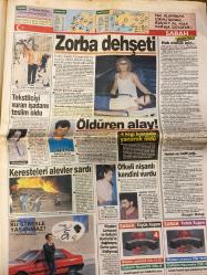 SABAH GAZETESİ DOĞUM GÜNÜ HEDİYESİ - 24 AĞUSTOS 1993  - TAM TAKIM 44 SAYFADIR -Ergun Göknel-Nurdan Erbuğ-Feray Bant-Nurten Erbuğ-Şehmuz Tatlıcı-Ömer Çavuşoğlu-İbrahim Cevahir-Akdoğan-Hasan Cemal-Can Bartu-İlhan Cavcav-Rıdvan Dilmen-Yusuf Hacıoğlu-Süleyman Rodop-Nurdan Torun-Mine San-Sevim Seçkin-Funda Ersan-Tanyeli-Leman Sam-Rıza Silahlıpođa-Kenan Doğulu-Şirvan Doğu-Hale Hanzade-Yasemin Yalçın-Erdal Bülbül-Tülay San-Bedrettin Coşkun-Sibel Tüzün-Fatih Ürek-Özdemir Erdoğan-Dinçer Erdoğan-İhsan Bakırcı-Elif-Bülent Şanlı-Şener Saygılı-Yavuz Kılıç-Nihat Sardağ-Ömür Elmas-Selim Ölcer-Zülfü Livaneli-Cemal Madanoğlu Göknel’in başını yakan laf!-Seninle yatarken hep Feray’ı düşünüyordum-Müthiş bandın ikinci bölümü-Türkiye SABAH’ı konuşuyor-Çavuşoğlu ve Tatlıcı sana para verdiler-Belediye’de operasyon-Cevahir ve Akdoğan: İnönü’ye dinletemedik-Bomba gibi bir haber daha-Yabancılar fiyasko!-Beşiktaş’ta tek dert Francesco-Cim-Bom kendine geldi-Fener’de defans silbaştan oluyor-Zorba dehşeti-Öldüren al