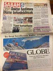 SABAH GAZETESİ DOĞUM GÜNÜ HEDİYESİ - 24 AĞUSTOS 1993  - TAM TAKIM 44 SAYFADIR -Ergun Göknel-Nurdan Erbuğ-Feray Bant-Nurten Erbuğ-Şehmuz Tatlıcı-Ömer Çavuşoğlu-İbrahim Cevahir-Akdoğan-Hasan Cemal-Can Bartu-İlhan Cavcav-Rıdvan Dilmen-Yusuf Hacıoğlu-Süleyman Rodop-Nurdan Torun-Mine San-Sevim Seçkin-Funda Ersan-Tanyeli-Leman Sam-Rıza Silahlıpođa-Kenan Doğulu-Şirvan Doğu-Hale Hanzade-Yasemin Yalçın-Erdal Bülbül-Tülay San-Bedrettin Coşkun-Sibel Tüzün-Fatih Ürek-Özdemir Erdoğan-Dinçer Erdoğan-İhsan Bakırcı-Elif-Bülent Şanlı-Şener Saygılı-Yavuz Kılıç-Nihat Sardağ-Ömür Elmas-Selim Ölcer-Zülfü Livaneli-Cemal Madanoğlu Göknel’in başını yakan laf!-Seninle yatarken hep Feray’ı düşünüyordum-Müthiş bandın ikinci bölümü-Türkiye SABAH’ı konuşuyor-Çavuşoğlu ve Tatlıcı sana para verdiler-Belediye’de operasyon-Cevahir ve Akdoğan: İnönü’ye dinletemedik-Bomba gibi bir haber daha-Yabancılar fiyasko!-Beşiktaş’ta tek dert Francesco-Cim-Bom kendine geldi-Fener’de defans silbaştan oluyor-Zorba dehşeti-Öldüren al