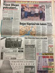 SABAH GAZETESİ DOĞUM GÜNÜ HEDİYESİ - 19 HAZİRAN 1992  - TAM TAKIM 24 SAYFADIR -İsmet Sezgin-Ersin Faralyalı-Cengiz Tuncer-Güneş Taner-Hayri Kozakçıoğlu-Halim Çorbalı-Halil Çelik-Mustafa Taşar-Filiz Akın-Salih Memecan-Güneri Cıvaoğlu-Hasan Cemal-Peter Shreevers-Şenol Güneş-Hami Güven-Shaaf Kavalar-Hıncal Uluç-Yılmaz-Yalçın-Yalman-Tuğal-Nejat  İşte Yüce Divan yolcuları-Korkutan kaza-Filiz Akın Genç kalmanın sırlarını anlatıyor-Topçu subayı-Genelkurmay bakanlığa bağlansın-Hükümete olağanüstü hal çatlağı-Babasının mezarı başında canına kıydı-Trabzon’da sevinç-Bir yıldız böyle doğuyor-Gazi’de geri sayım-Filibe’de heyecan-Seçim var-Amatörlerde kavga-Sarıyer zorda-Yalmana stat’dan tehdit-Tuğal arayışta-Turnuva renklendi-Korku ve ecel-kana susamış canavar-Brigitte Lahaye-Altın alev 92-Maxwell’in iki oğlu tutuklandı-Bosna’da ölüm kalım savaşı-Sedat sertoğlu-Mesut Yılmaz-Rauf Denktaş-Rum lideri Vasiliu-Mehmet altan-Arif Yüksel’e danıştay yolu