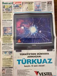 SABAH GAZETESİ DOĞUM GÜNÜ HEDİYESİ - 27 HAZİRAN 1992  - TAM TAKIM 22 SAYFADIR -Meclist’te transfer serbest bırakılıyor-Sinan çetin-Hülya avşar-Cem Özer-Süleyman Demirel-Nevzat Dönmez-Tanju Çolak-Tanju’ya gıyabi tutuklama kararı-Michael Jacksonun Münih konseri-Hülya Avşar mavi melek-Cem Karaca-Fikret Hakan-Meral Konrat-Aşkın Nur Yengi-Danimarka Şampiyonu-Turgay Şeren-Emre aygen-Yavuz Gürel-Vogts-Zafer atamer-İsveç’te son kavga-Capriati tam gaz-Bahadır çokişler-Beşiktaşlı Kadir-Bolic Kosa’dan iyi-Ordonewitz-Cengiz Yarbağ-Mrkela-Ahmet Ziya Öztürk-Mem-u Zin-Türkan Şoray-Gülser ersoy-Zerrin özer-Alev sayın-Osman yağmurdereli-Pervin Şahin-İbrahim tatlıses-Yeşim anıl-Nükhet duru-Akın uğurlu-Serap tokgöz-Bülent Nargaz-Atilla Yelken-Demet akbağ-Rasim Öztekin-kendi kendilerini ihbar ediyorlar-Hıncal Uluç-Cengiz Çandar-otomobilde nostalji-Sarayda gümüş yılı-Mustafa akın-Sinan yük-Isabella adjani-Vanessa paradis