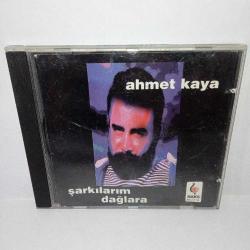 Cd Ahmet Kaya Şarkılarım Dağlara albümü. orijinal Raks 1994 sarı bandrollü dönem baskı albüm.