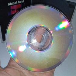 Cd Ahmet Kaya Şarkılarım Dağlara albümü. orijinal Raks 1994 sarı bandrollü dönem baskı albüm.
