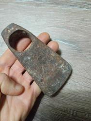 Eskilerden yıldız damgalı mini çapa.