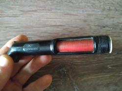 Deri kılıfında Romania T.H.A lastik hava basıç ölçer. Çalışıp çalışmadığı bilinmiyor.