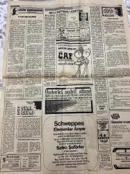 TERCÜMAN GAZETESİ - 16 TEMMUZ 1977 - SADECE 2 SAYFADIR -Halil Tunç-Menteşe-Levent Çetinkaya-Sadettin Çulcu-Nazlı Ilıcak-Ahmet Kabaklı-Ali Rıza Alp-Rauf Tamer-Züleyha Minin  Türk-İş’e bağlı 20 kuruluş CHP-AP koalisyonu istiyor-Tunç hakkında askeri savcılık soruşturma açtı-AP MSP ve MHP’nin görüşlerinde Menteşe: Pürüzleri belirli ölçüde giderdik dedi-Liderler toplantısı ertelendi partilerarası ikili görüşmeler başladı-3 silahlı kişi bir bankayı soydu-Silah kaçakçısı baskından kurtulunca 14 yaşındaki kızı gözaltına alındı-Ecevit hükümeti CHP’li belediyelerin borcunu affediyor-Gong Elektrik-Üçlü koalisyon-Haddini bilmek-Milli eğitimin uçbeyleri-Puf noktası-3 Sual 3 Cevap  Karikatür: İktidar-Naylal Uğur Genç-çiçek sabahçılığı bitti mi?