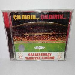 Cd Galatasaray Çıldırın Taraftar albümü. Orijinal. Disk ve kartonet 10 üzerinden 8.5 sorunsuz çalışıyor.