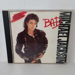 Cd Michael Jackson Bad albümü. Orijinal. Avusturya baskı. 1987 Dönem baskıdır.