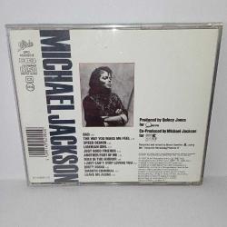 Cd Michael Jackson Bad albümü. Orijinal. Avusturya baskı. 1987 Dönem baskıdır.