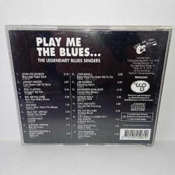Cd Play Me the Blues The Legendary Blues Singers Volume 4. Jimi hendrix, Johnny winter, Eric Clapton, The Yardbirds, canned head, lightnin hopkins, John mayall. orijinal Almanya baskı. Disk 10 üzerinden 9