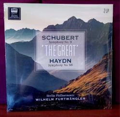 Schubert Symphony No.9 / Haydn Symphony No.88 (2 Plak) Franz Schubert, Joseph Haydn, Wilhelm Furtwängler Berliner Philharmoniker
