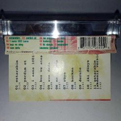 Kaset ÜNLÜ Son Defa albümü. Orijinal, Koleksiyonluk