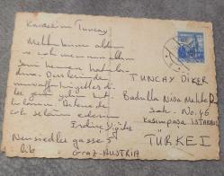 GRAZ AVUSTURYA KARTPOSTAL PULLU. KONDİSYON YÜKSEK KOLEKSİYONLUK