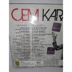 Cd Cem Karaca anısına 21 Cem Karaca Hits. Orijinal. Sıfır ambalajında 2 Cd. Koleksiyonluk