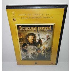 Dvd Yüzüklerin efendisi kralın dönüşü. Orijinal. Türkçe ve İngilizce dublaj. 2 disk.